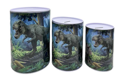 Копилка металлическая -3шт. 