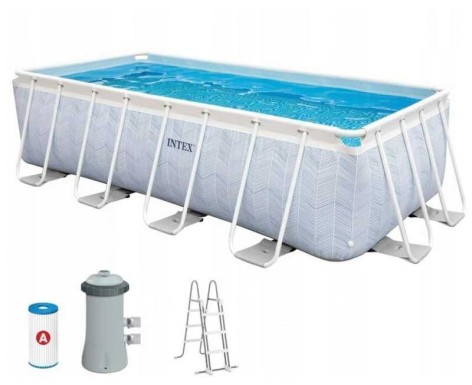 Intex Басейн каркасний (400 x 200 x 100 см, об`єм 6836 л), в коробці