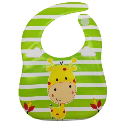 Слинявчик з кишенею "Жираф" (на липучці)
