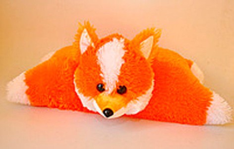 Дитяча м'яка іграшка Сонячна лисичка подушка 37*50 см