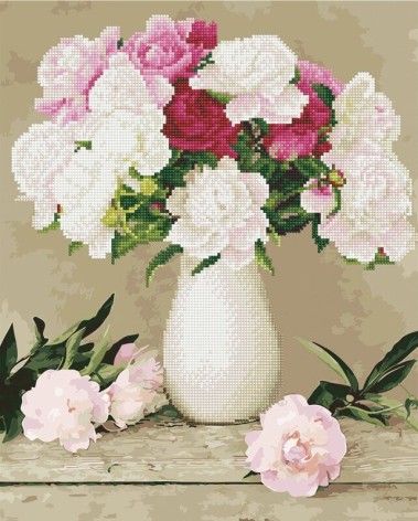 Картина за номерами + Алмазна мозаїка 