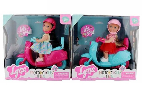 Кукла 2 вида, в кор., МИКС  /96-2/