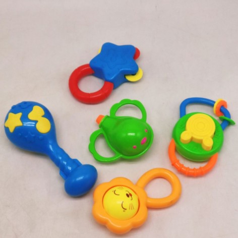 Набор погремушек 5 шт в ассортименте