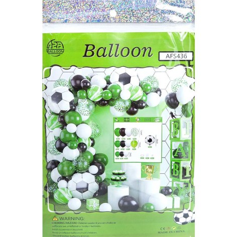 Набір повітряних куль для створення фотозони, 100 штук 1404-7/AFS436