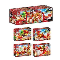 Конструктор, 106дет, герої, 4в1, 19*14*5см /30/240/8шт в кор.