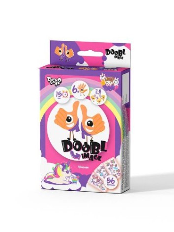 Настільна гра "Doobl image mini: Unicorn" рус