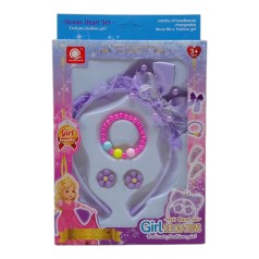 Набір прикрас бузкового