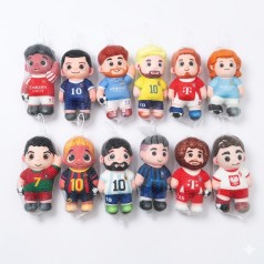 Игрушка фигурка, 11,5см, футболист, сквиши, антистресс, ароматизированная, 12 видов, в сетке, 17-6-5см, (12видов)/14/168/12шт в упаковке.