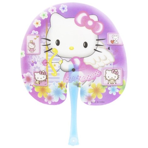 Віяло кругле пластикове 