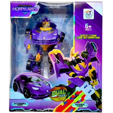 Трансформер MIC "Легковой автомобиль" фиолетовый (Z6601)