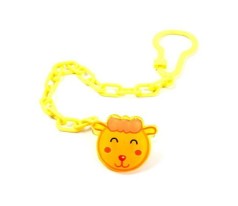 Кліпса для пустушки з ланцюжком 