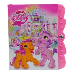 Блокнот на замочке с секретом Единорог розовый