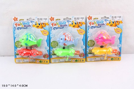 Іграшка водоплавна заводна, 2 види мікс, на планшет 19*14*4см 