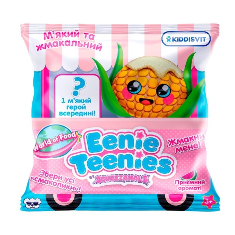 Мягкая игрушка SQUEEZAMALS серии "Eenie Teenies" - Вкусы (16 видов в ассорт.)