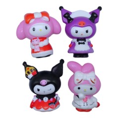 Антистрес Сквіш аніме Sanrio Kuromi, My Melody, 9 см МІКС, 1 штука