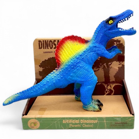 Фигурка резиновая, озвученная, "Динозавр" (коробка - 23,5х10,5х19 см), вид 1