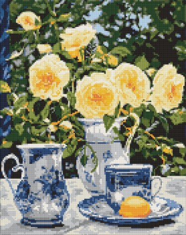 Алмазная мозаика на подрамнике Ideyka 