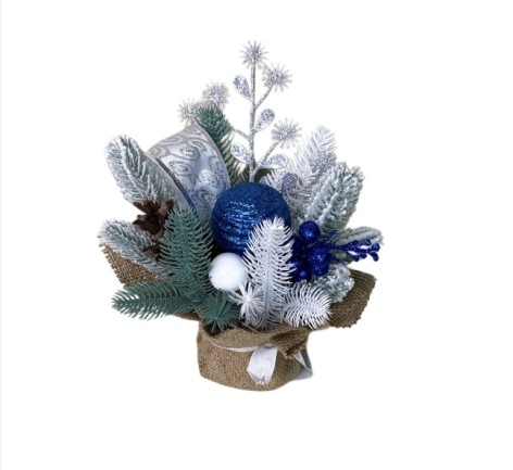 Композиція новорічна 20х26см КН09