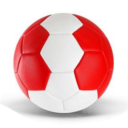 М'ЯЧ ФУТБОЛЬНИЙ №5, PVC, (ЧЕРВОНИЙ)