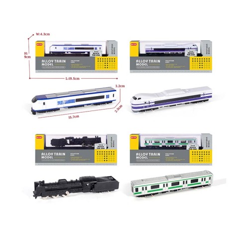 Потяг 4 кольори, кор. 23,7*9*4,3см 