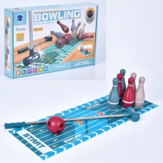 Ігровий набір "Боулінг", кеглі, куля, поле 77х26,5см, світло, звук MR1425