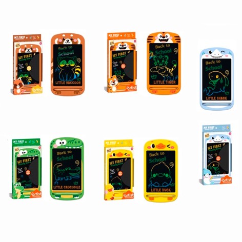 LCD планшет 8 дюймов, цветная, 5 видов, бат-ц(табл), в кор-це, 14,5-28-1,5см /35/