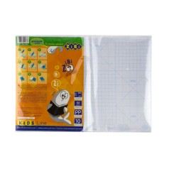 Пленка самоклеющаяся для книг, 10л. 38*27 см п/е, прозрачная