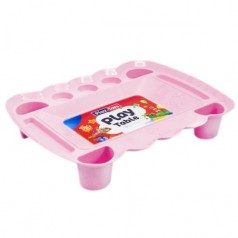 Ігровий столик для піску та пластиліну (рожевий)