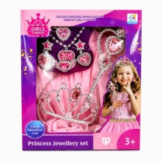 Детский набор украшений для принцессы с волшебной палочкой &laquo;Princess Jewellery Set&raquo; /96/