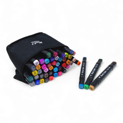 Набір двосторонніх скетч-маркерів MIC "48 штук" на спиртовій основі (C65302)