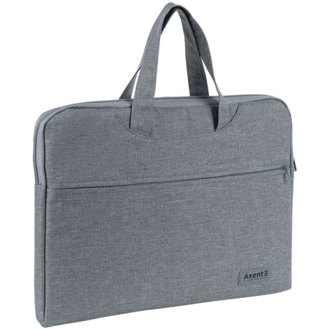 Текстильная сумка для документов, A4, 1 отделение, светло-серая