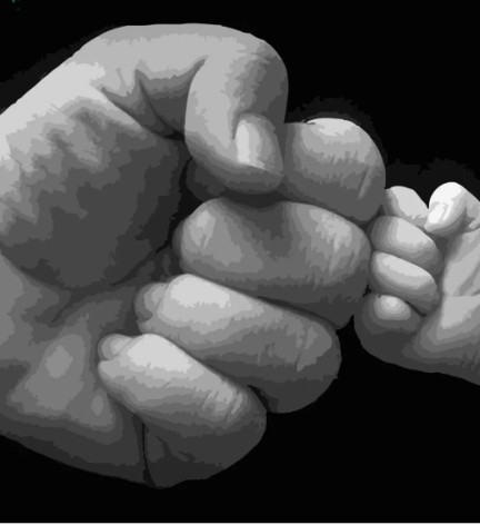 Набір для розпису по номерах Кулачки Strateg розміром 40х40 см (SK006)