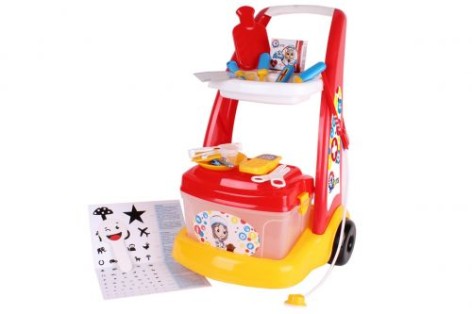 Ігровий набір Технок "Візок Доктора" пластиковий 38x62x63 см