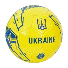 Мяч футбольный желтый