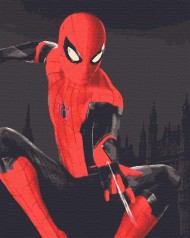 Картина по номерам Человек-паук (40x50) (RB-0124)