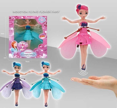 Лялька літаюча 3 види, мікс видів, в кор. 