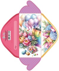 Конверт для грошей КВ25-170 без напису, ціна за 10 шт. //