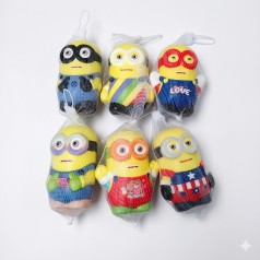 Игрушка фигурка, 9см, антистресс, сквіши, ароматизированная, 6 видов, в сетке, 17-5,5-4,5см /20/200/10шт в п/э
