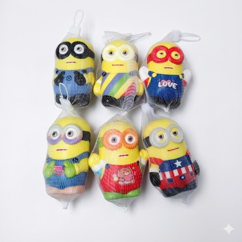 Игрушка фигурка, 9см, антистресс, сквіши, ароматизированная, 6 видов, в сетке, 17-5,5-4,5см /20/200/10шт в п/э