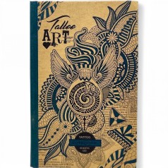 Блокнот крафт 105х165 мм "Крила"