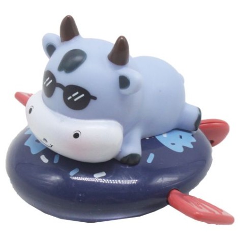 Іграшка для ванни "Корівка", синя