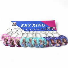 Брелоки "Холодне серце", м'який пластик, 5 см (12 штук)