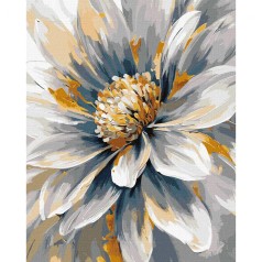 Картина за номерами з фарбами металік 