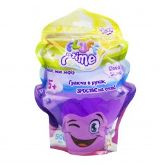 Слайм Fluffy Slime 500 г (укр) фіолетовий