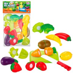 Продукты на липучках 4FUN Game Club "Что есть на кухне?" 12 элементов 65267