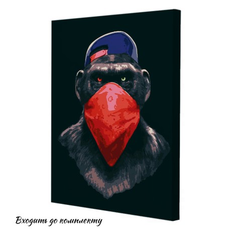 Картина по номерам Riviera Blanca Monkey №1 40x50 см (RB-1158)