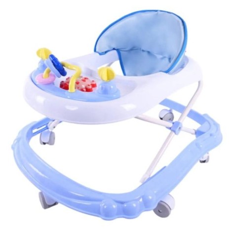 Ходунки музичні з брязкальцями (БЛАКИТНІ)