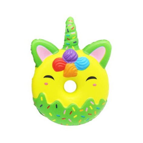 Сквіш Пончик Єдиноріг зелений