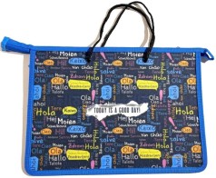 Папка на блискавці з ручками А4+ Р0231