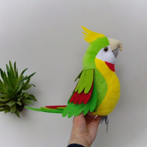 М'яка іграшка Папуга Кеша 25 см